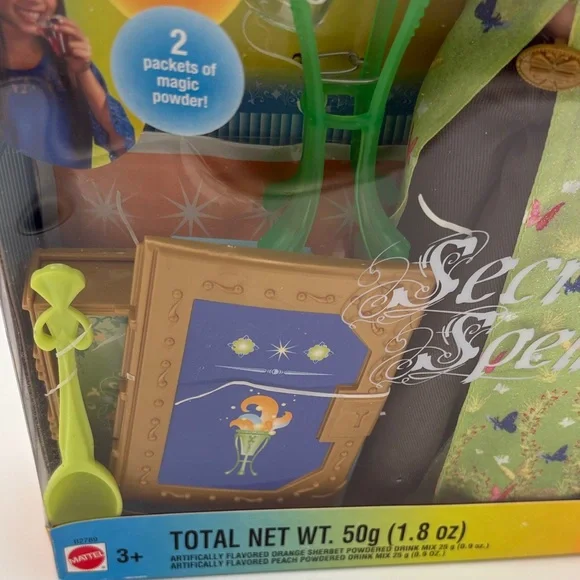 Mattel Secret Spells Kayla Doll red hair New In Box B2789 Butterfly Trick Book - Picture 11 of 13